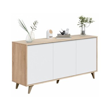 APARADOR VENTITAS PERU AUDREY VINTAGE DUNA BEIGE BLANCO - 2