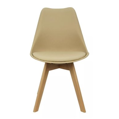 SILLA DE COMEDOR VENTITAS PERU LARIZZA NÓRDICA VENTITAS HOME BEIGE - 3