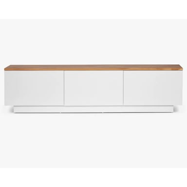 MESA DE TV VENTITAS PERU VALESSIO 55” DUNA Y BLANCO - 2
