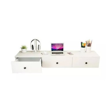 ESCRITORIO FLOTANTE VENTITAS PERU MIRAGE 35 CM X 105 CM BLANCO VENTITAS HOME - 2