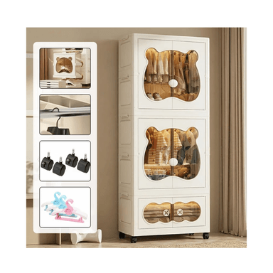 ROPERO PLEGABLE INFANTIL DE OSITO - 1