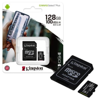 MEMORIA 128GB MICRO SD KINGSTON - 1