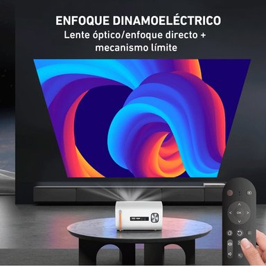 PROYECTOR IOS ANDROID MINI 36 A 150 PULGADAS 720P WIFI PORTÁTIL T100 - 4