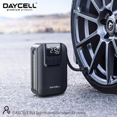 COMPRESOR DAYCELL S53 PORTÁTIL DE AIRE AUTO MOTO INFLADOR LLANTA - 2