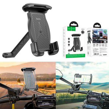 SOPORTE HOCO MOTO BICICLETA SCOOTER CA119 NEGRO - 6
