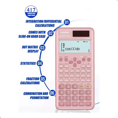 CALCULADORA CIENTÍFICA CASIO FX-991 ES PLUS 417 OPERACIONES - 5