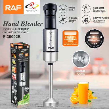 BATIDORA DE INMERSION RAF R.30002B 400W 2800 RPM - 3