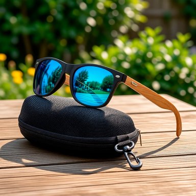 LENTES DE SOL CLÁSICO POLARIZADO PROTECCION UV UNISEX CLÁSICO - 8