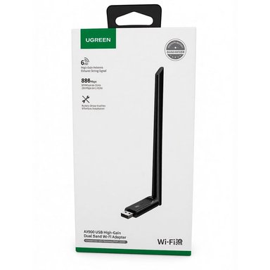 ADAPTADOR WIFI USB UGREEN AX900 CM763 DUAL BAND 2.4G 5G WIFI - 3