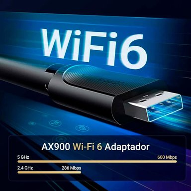 ADAPTADOR WIFI USB UGREEN AX900 CM763 DUAL BAND 2.4G 5G WIFI - 4
