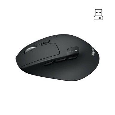MOUSE LOGITECH G M720 INALÁMBRICO BLUETOOTH TRIATHLON NEGRO 910-004790 - 1