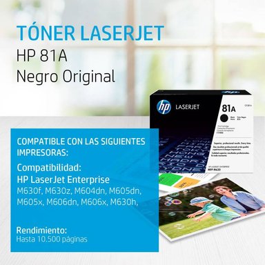 TÓNER HP CF281A NEGRO 81A - 2