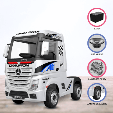 CAMION A BATERÍA MERCEDES BENZ «ACTROS» WHITE - 1