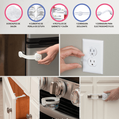SET SAFETY 1ST SEGURIDAD COCINA PARA NIÑOS 18 PCS »INSURANCE» - 1