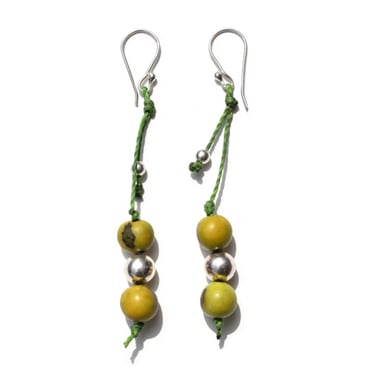 ARETES RELISE ARETE ETNICO TAGUA PLATA - 2