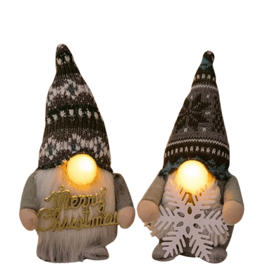GNOMOS NAVIDEÑOS NARIZONES LUMINOSOS - 2