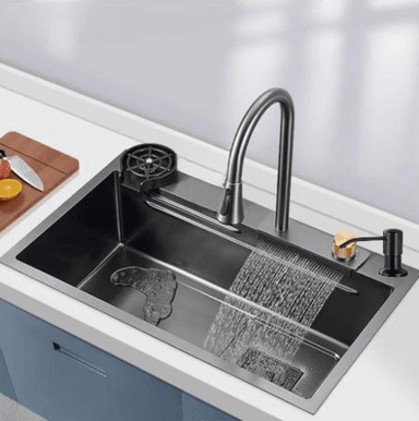 LAVADERO MULTIFUNCIONAL CON REBOSE DE COCINA + MEZCLADORA 7545NG - 2