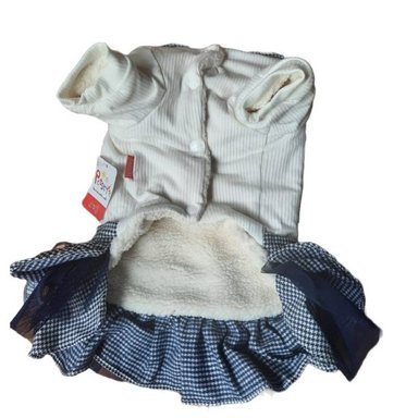 VESTIDO PERRO JUMPER FORRO CALIDO IMPORTADO L - 2