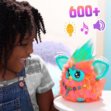 PELUCHE HASBRO FURBY ESPAÑOL, 15 ACCESORIOS DE MODA, INTERACTIVOS - 3