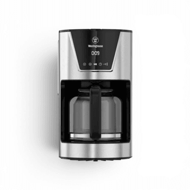 CAFETERA WHITE HOUSE DE 1.5 L WH-CM28 PLATEADO - 1