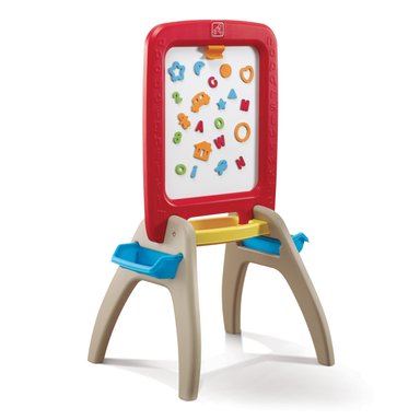 PIZARRA STEP2 ARTE NIÑOS ROJO DOS 105 X 56 CM - 1