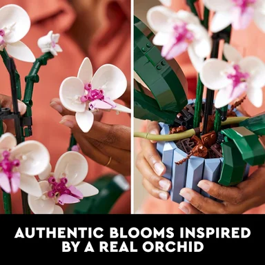 LEGO ICON BOTANICAL COLLECTION ORCHID 10311 ORQUIDEA plantas flores - 3