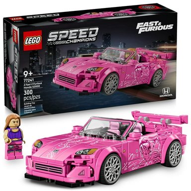 LEGO SPEED CHAMPIONS 2 FAST 2 FURIOUS HONDA S2000 77241. 300 PIEZAS RÁPIDOS Y FUIROSOS - 1