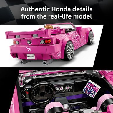 LEGO SPEED CHAMPIONS 2 FAST 2 FURIOUS HONDA S2000 77241. 300 PIEZAS RÁPIDOS Y FUIROSOS - 4