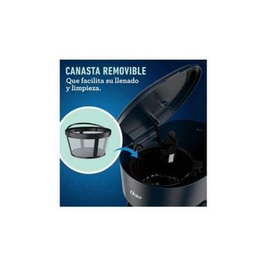 CAFETERA OSTER BVSTDCS12B-053 GOTA A GOTA ELÉCTRICA PARA 12 TAZAS NEGRO - 3