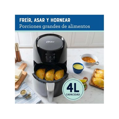 FREIDORA OSTER CKSTAF40DDF-053 4 L DIGITAL AIRE PANEL NEGRO - 3