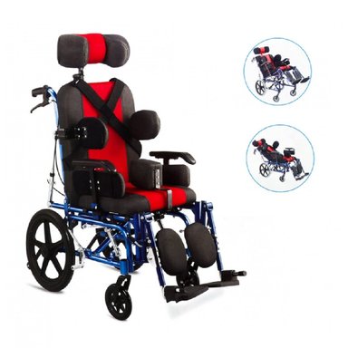 SILLA DE RUEDAS NEUROLOGICA PEDIATRICA RECLINABLE - 4