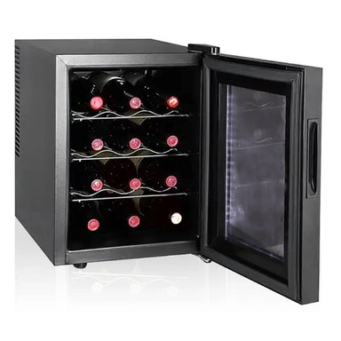 VINERA OSTER OS-PWCC1203B PARA 12 BOTELLAS 1 PUERTA NEGRO - 4