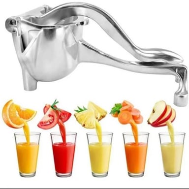 EXPRIMIDOR MANUAL MULTIFUNCIONAL NARANJAS FRUTAS ACERO INOXIDABLE - 2