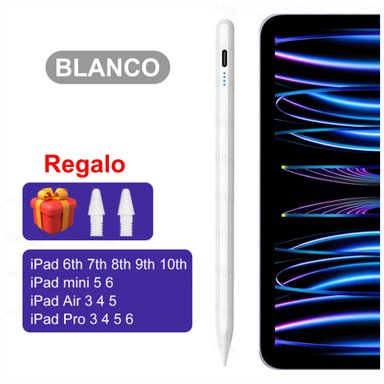 LÁPIZ LAPIZ IPAD RECHAZO PALMA MAGNETICO STYLUS RECARGABLE PREMIUM - 1