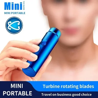 AFEITADORA ELÉCTRICA PORTÁTIL HOMBRE MUJER DEPILACIÓN FACIAL CORPORAL REGALO GENIEKA - 2