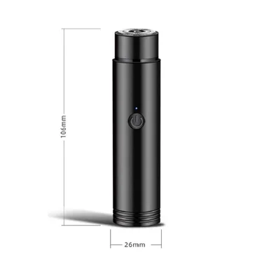 AFEITADORA ELÉCTRICA PORTÁTIL HOMBRE MUJER DEPILACIÓN FACIAL CORPORAL REGALO GENIEKA - 5