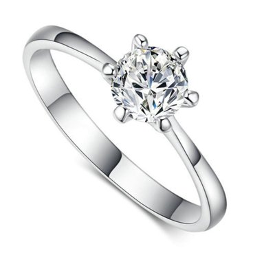 ANILLO DE COMPROMISO GENIEKA ETERNAL PASSION BAÑADO EN PLATA S925 NOVIA ANIVERSARIO SAN VALENTIN - 6