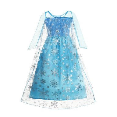 DISFRAZ NIÑA GENIEKA CELESTE REINA DE LAS NIEVES VESTIDO FROZEN ELSA BEBÉ FIESTA JUEGO HALLOWEEN - 3