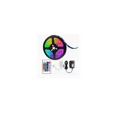 CINTA TIRA LUZ LED RGB DE 5 METTROS CON CONTROL - 2