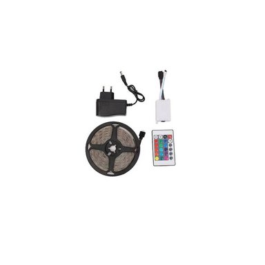 CINTA TIRA LUZ LED RGB DE 5 METTROS CON CONTROL - 5