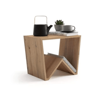 MESA DE CENTRO NACION MUEBLES ARIELA COLOR MADERA - 1