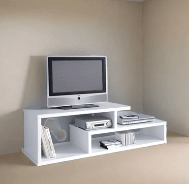 MUEBLES PARA TV NACION MUEBLES RYT COLOR BLANCO - 1