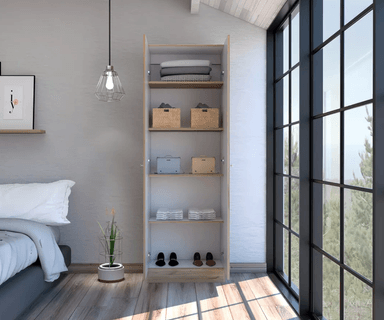 CLOSET NACION MUEBLES YSMA COLOR MADERA - 2