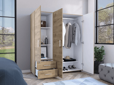 CLOSET NACION MUEBLES TP COLOR MADERA - 2