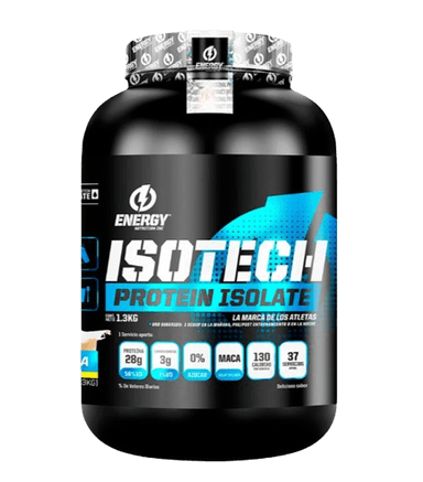 PROTEÍNA ENERGY NUTRITION ISOTECH 1.3 KG VAINILLA - 1