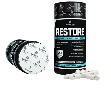 VITAMINAS SASCHA FITNESS RESTORE CORTISOL NIGHT SUPPORT - 1