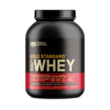 PROTEINA GOLD STANDAR 5 LB CHOCOLATE + SHAKER 3 CUERPOS - 2