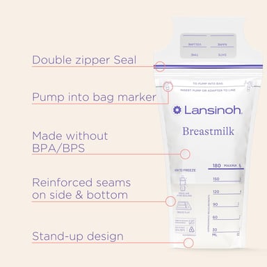 BOLSA ALMACENAMIENTO LANSINOH 100 UNIDADES - 3