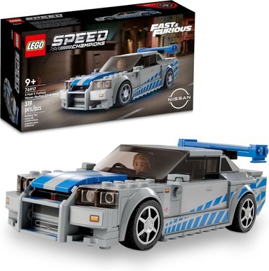 JUEGO CONSTRUCCIÓN LEGO 76917 SPEED CHAMPIONS NISSAN SKYLINE GT-R (R34) - 1