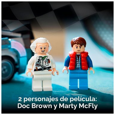 LEGO SPEED CHAMPIONS DELOREAN REGRESO AL FUTURO 77256 - 2